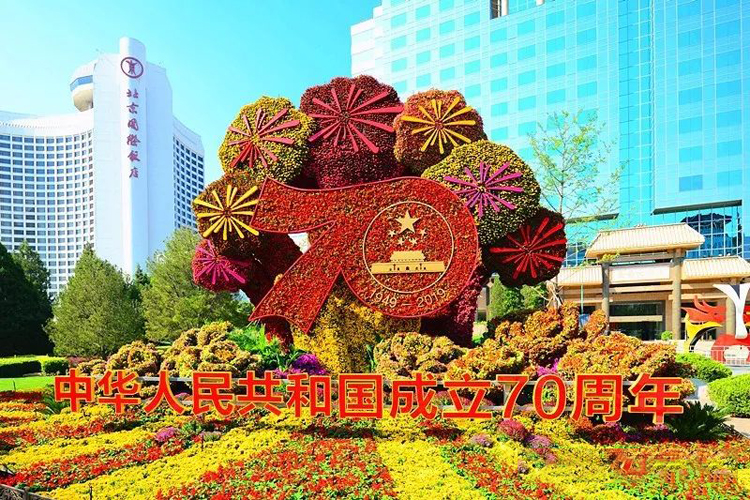 立體花壇,五色草造型,綠雕